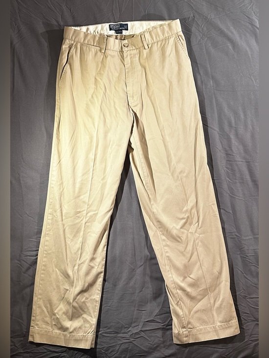 Polo Ralph Lauren Other - Vintage Polo Ralph Lauren Men’s Pants 33x30 Tan Khaki Cotton Chinos Utility
